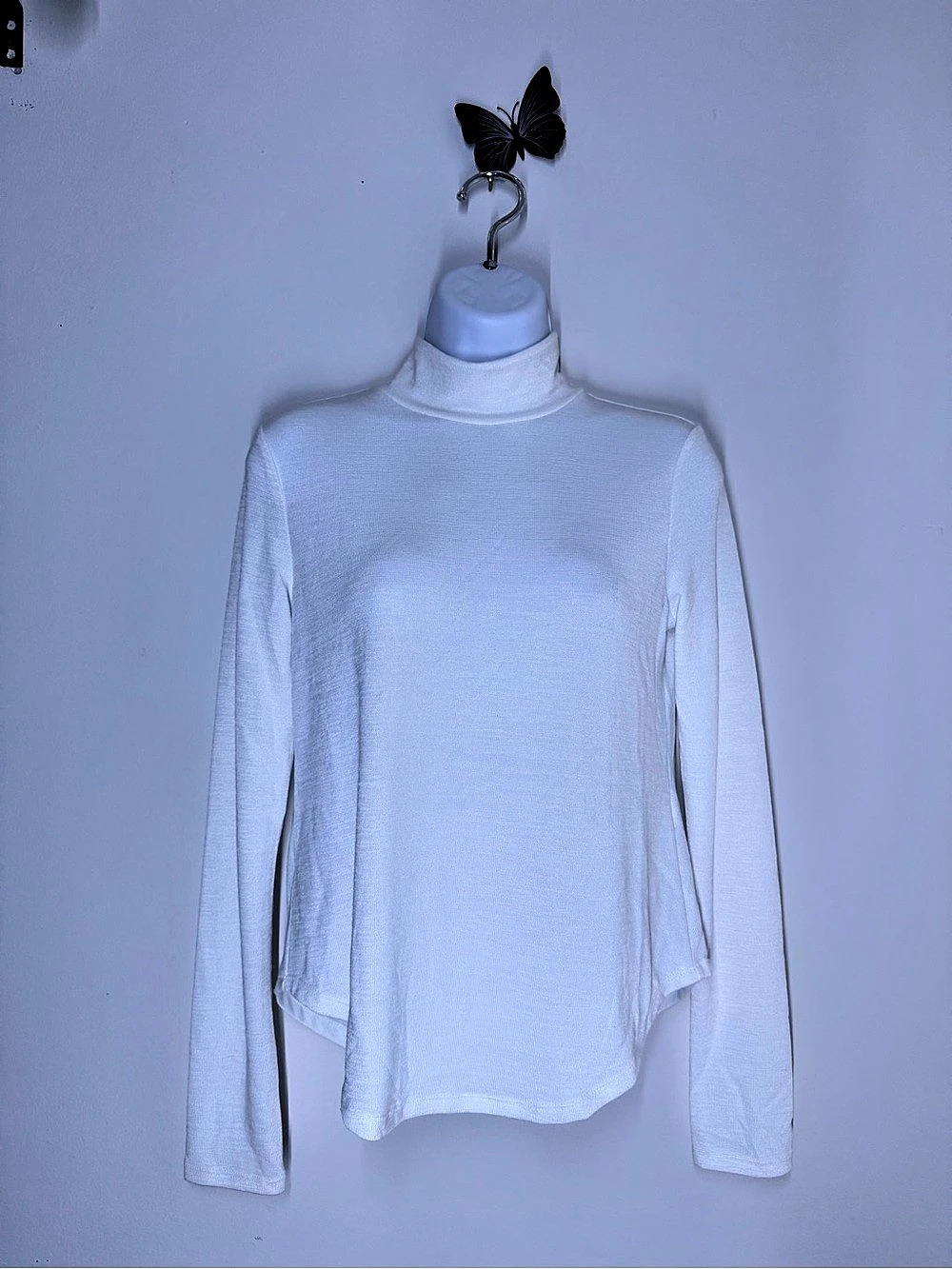 Banana Republic White Turtleneck